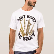 Não se preocupe em ser saxofones