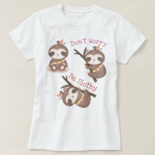 Camiseta Não se preocupe em ser tonto