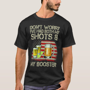 Camiseta Não se preocupe, eu já tive os meus disparos e o m