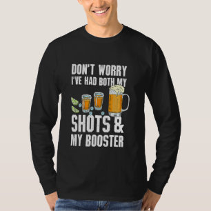 Camiseta Não se preocupe, eu tomei as duas doses Tequila Ce