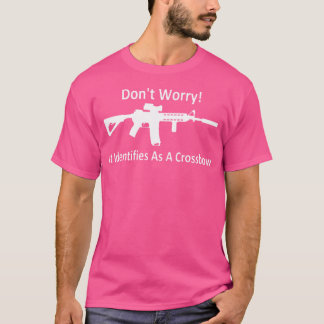 Camiseta Não Se Preocupe Que Ele Identifica Como Armas Engr