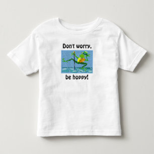Camiseta Não se preocupe, seja alegre!