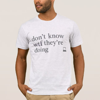 Camiseta Não Sei o que Estão Fazendo | Soft Grunge Glitch