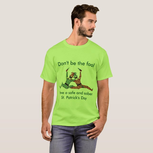 Camiseta Não seja o tolo (Frente Completa)