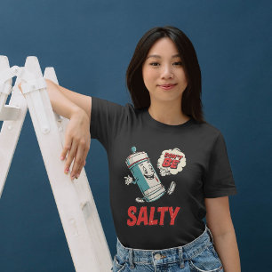 Camiseta Não seja salgado - Comida engraçada troça humor sa