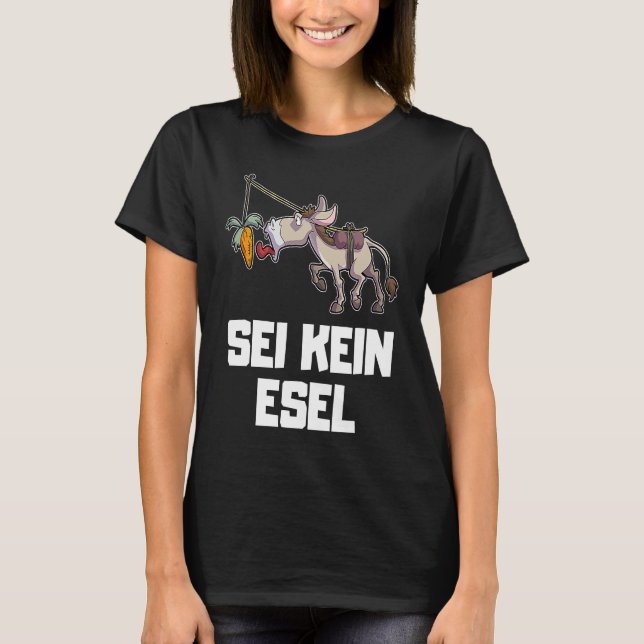 Camiseta Não seja um burro finanças bolsa de valores tra (Frente)