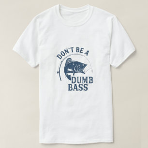 Camiseta Não seja um idiota Camisa-T Engraçada