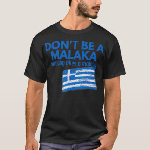 Camiseta Não Seja Um Malaka Medusa Grego