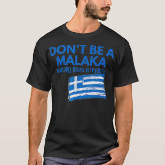 Camiseta Não Seja Um Malaka Medusa Grego 