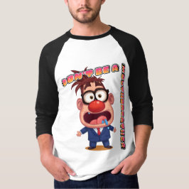 Camiseta Não Seja Um Respirador Bucal Raglan