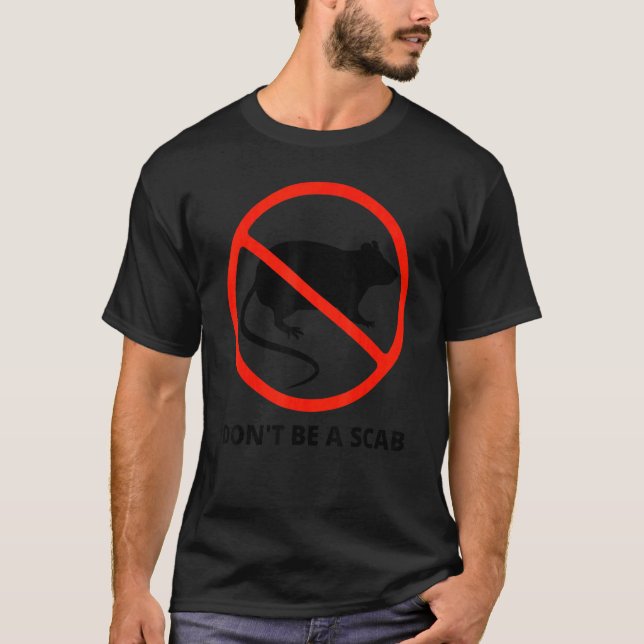 Camiseta Não seja um trabalho inteligente unindo mão de obr (Frente)
