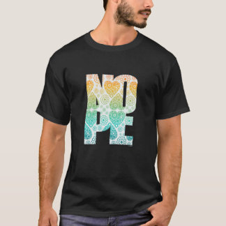 Camiseta Não seja uma pessoa de sim, diga que não às vezes