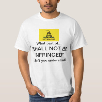 Camiseta Não será transgredido