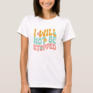 Camiseta Não serei parado