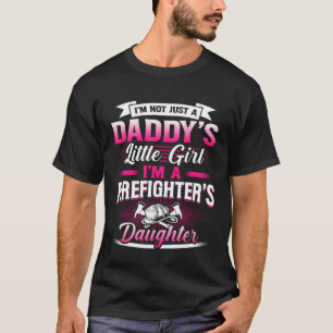 Camiseta Não só Pai como filha de bombeiro