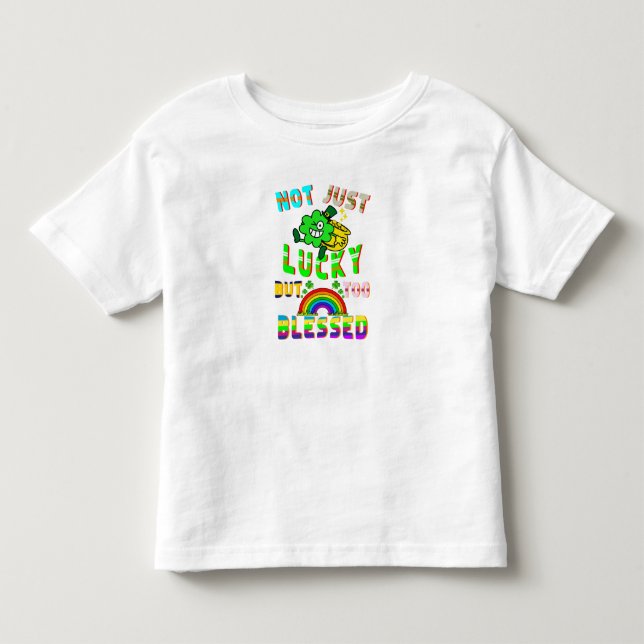 Camiseta Não Só Sorte, Mas Muito Abençoado (Frente)