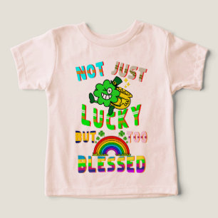 Camiseta Não Só Sorte, Mas Muito Abençoado