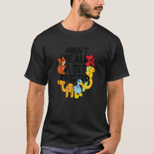 Camiseta Não somos todos um pouco tortos para o anúncio de