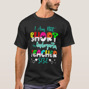 Camiseta Não sou baixa, sou professora de jardim de infânci