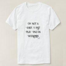 Não sou chef, apenas toco um nos finais de semana