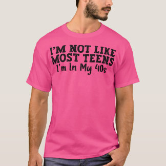 Camiseta Não Sou Como A Maioria Dos Adolescentes Nos Meus 4