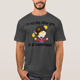 Camiseta Não Sou Como Outras Garotas Sou Comunista