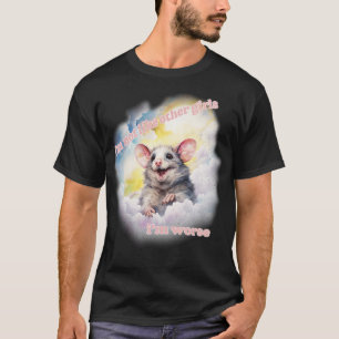 Camiseta Não Sou Como Outras Meninas Sou Pior Bonita Possum
