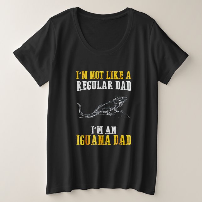 Camiseta Não sou como um pai normal (Frente do Design)