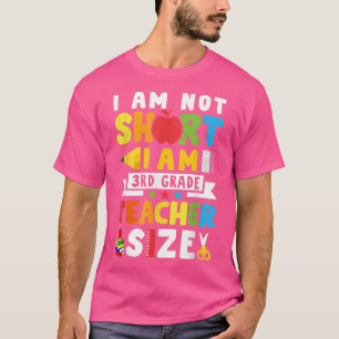 Camiseta Não Sou Curta, Tenho O Tamanho Do Professor Do 3º