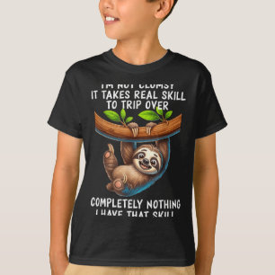Camiseta Não Sou Desajeitada É Preciso Habilidade Real Para