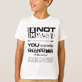 Camiseta Não sou estranho