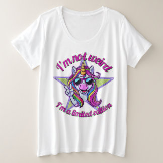 Camiseta Não sou estranho, sou um unicórnio de edição limit