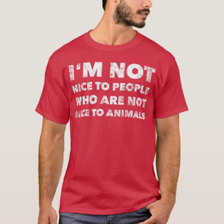 Camiseta Não sou gente simpática que não é simpática Animai