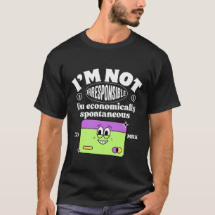 Camiseta Não sou irresponsável