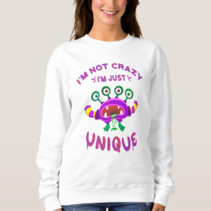 Camiseta Não sou louco, sou único