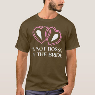 Camiseta Não Sou O Chefe, Sou A Esposa Engraçada Da Noiva P
