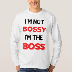 Camiseta Não sou o chefe. Sou o chefe 2.