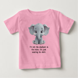 Camiseta Não sou o elefante na sala