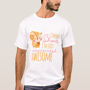 Camiseta Não sou pequeno, estou concentrado demais