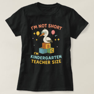 Camiseta Não sou pequeno, sou do tamanho do professor do ja