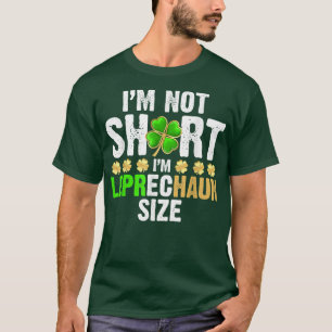 Camiseta Não sou pequeno, sou Leprechaun Tamanho Rua Engraç