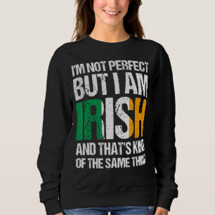 Camiseta Não sou perfeito, mas sou o Dia de São Patrício ir