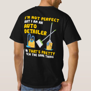 Camiseta Não sou perfeito, mas sou um Detetive Automático