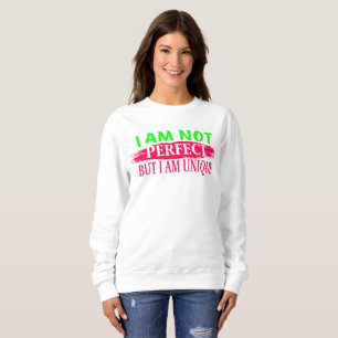 Camiseta Não sou perfeito, mas sou único