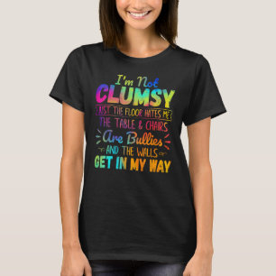 Camiseta Não sou Pessoas desajeitadas dizendo mulheres sarc