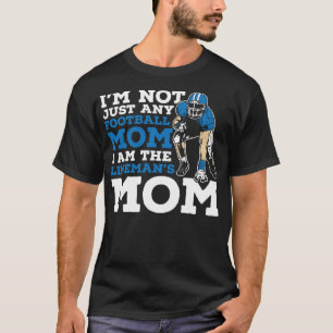 Camiseta Não sou qualquer mãe de futebol. Sou a F do Linema