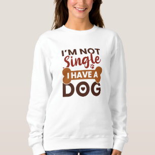 Camiseta Não sou Solteiro de ter um cachorro