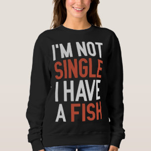 Camiseta Não Sou Solteiro De Ter Um Peixe