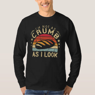 Camiseta Não sou tão migalha quanto pareço Padeiro padaria