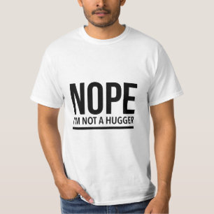 Camiseta Não sou um abraço